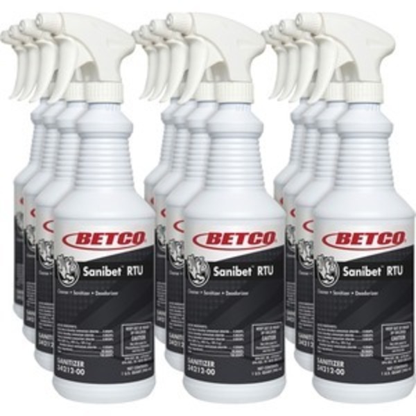 Betco Cleaner, Sanibet, Rtu BET3421200CT